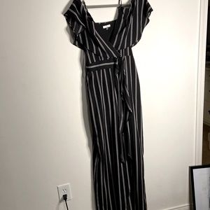 Halston one of a kind dress maxi size 8